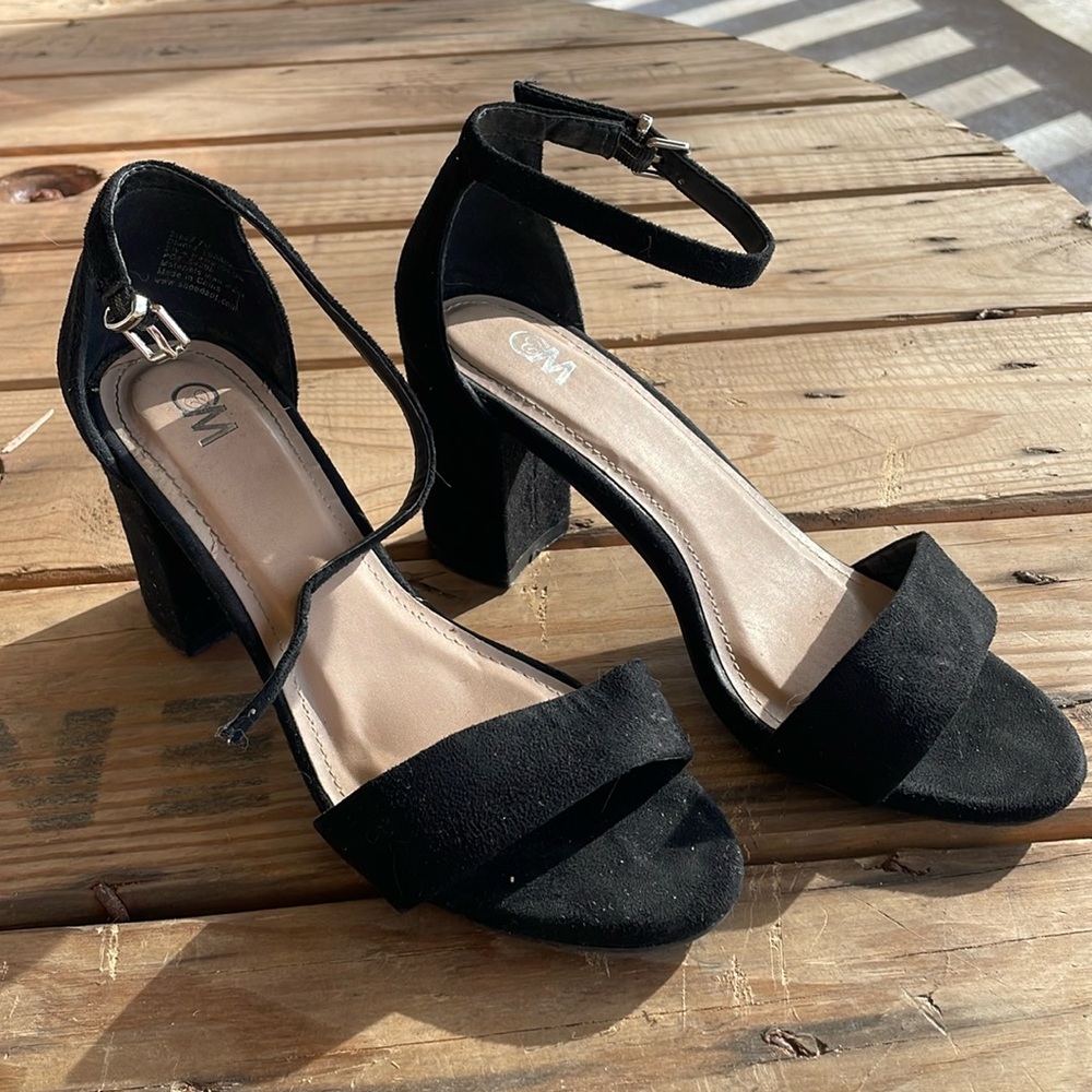 Black heels